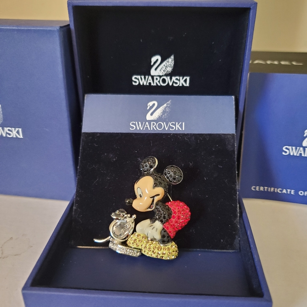 Swarovski It S All Started With A Miskey Mouse Br… - image 8